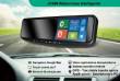 Retrovisore mirror intelligente Tel navi gps bluetooth telecamere android app