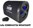 Subwoofer attivo amplificatore incorporato 200 wat