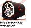 Subwoofer auto attivo amplificato 500w bass reflex 25cm