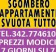 Roma sgomberi gratuiti appartamenti cantine box locali